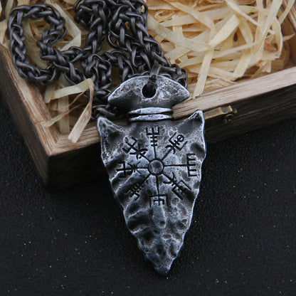 The Helm of Awe Viking Necklace - Mythical Pieces