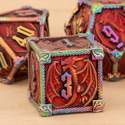 Dungeon and Dragon DND Metal Dice Set