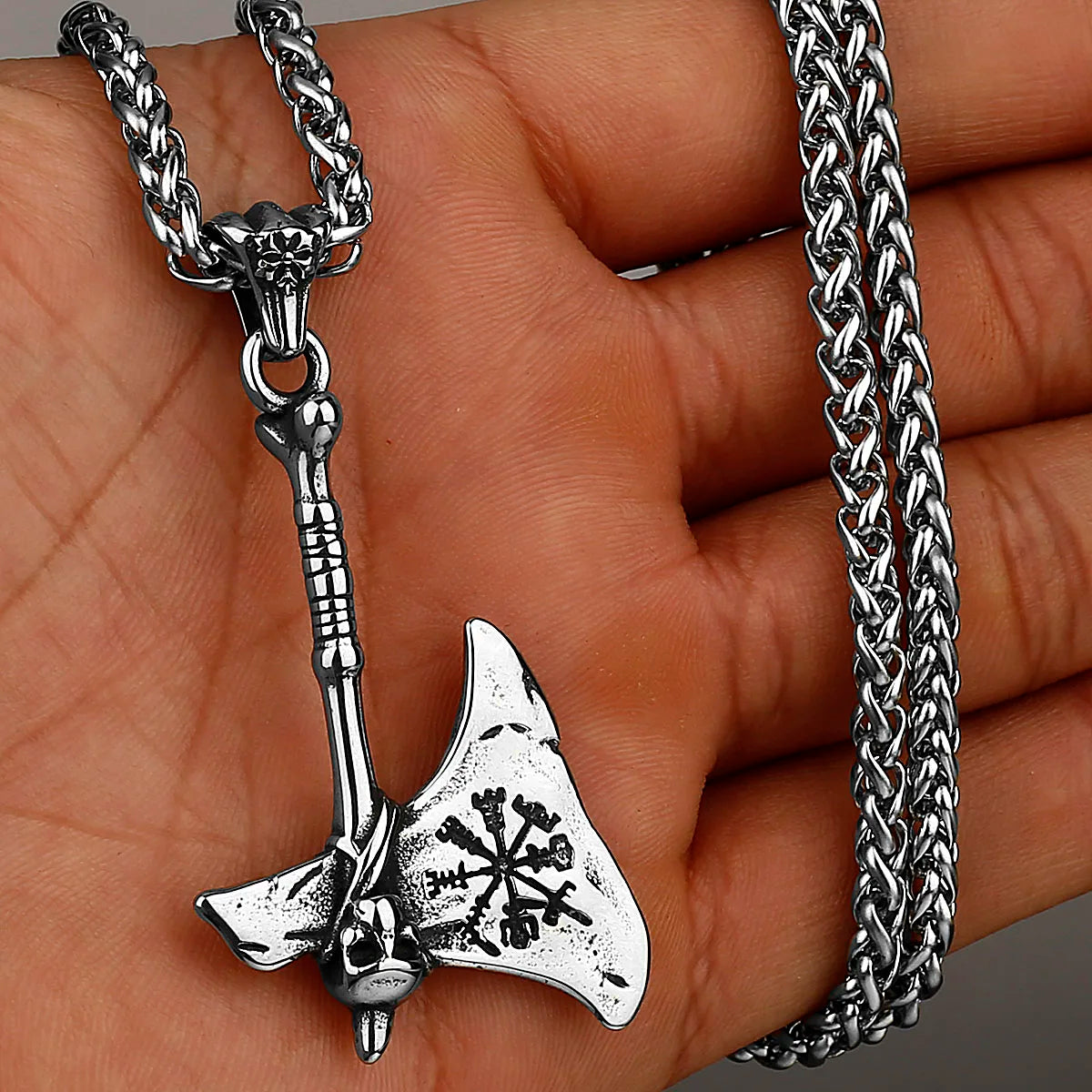 Viking Axe Necklace Pendant - Mythical Pieces Only Pendant / WJ 74