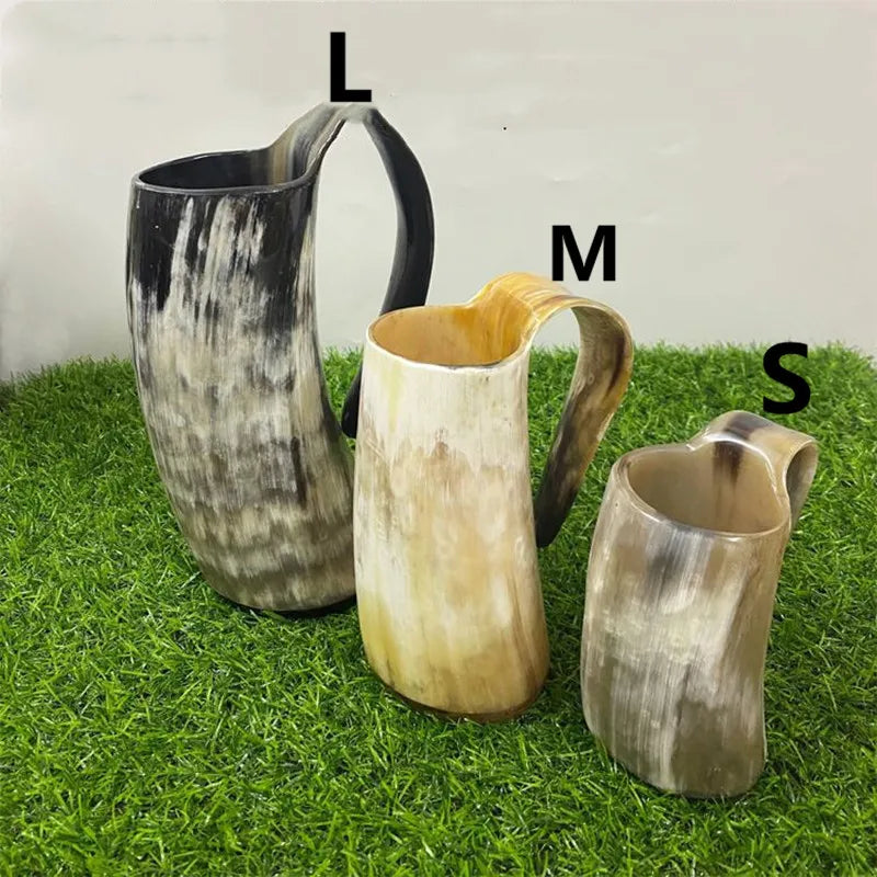 Viking Horn Mug - Mythical Pieces black / L 700 ml / CHINA