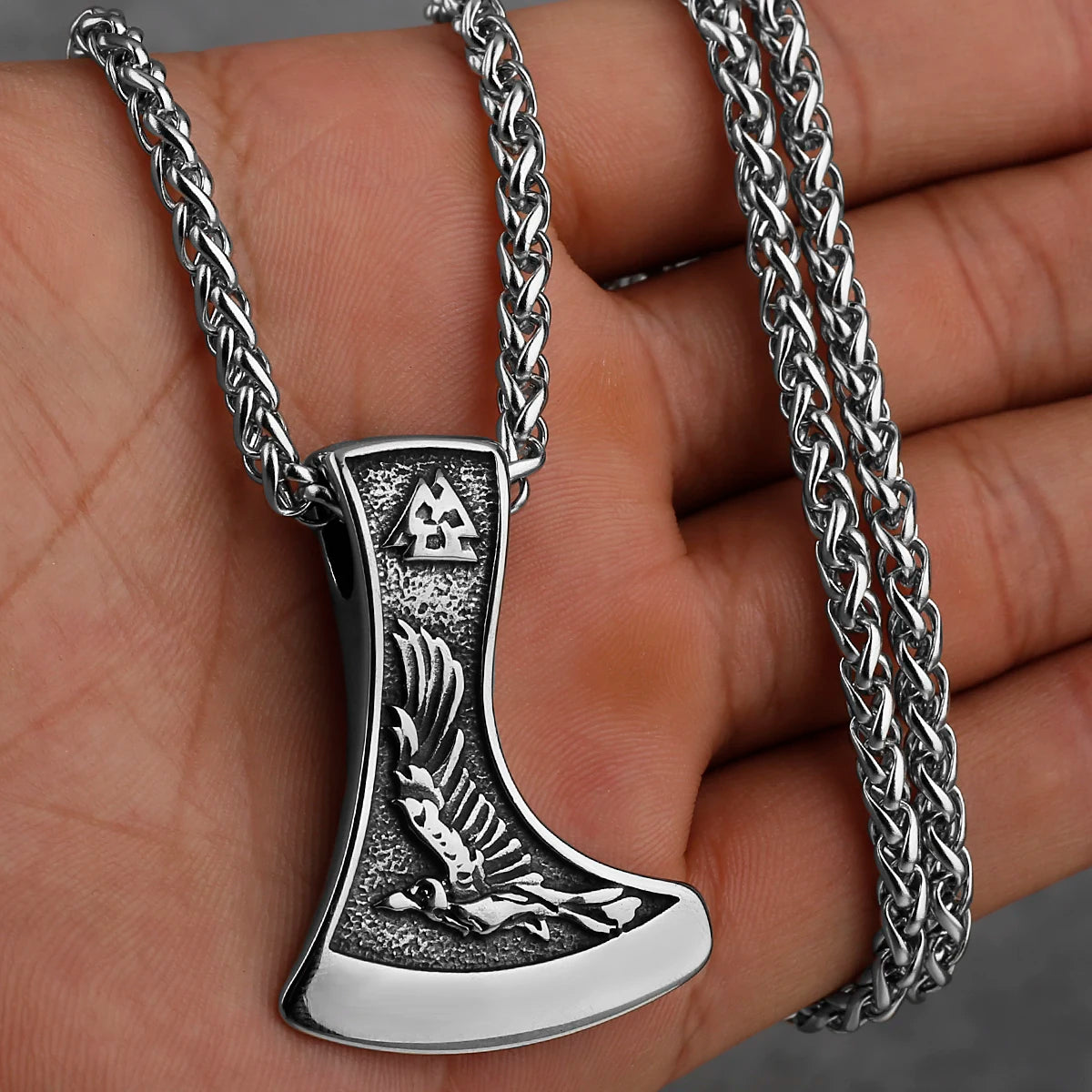 Viking Axe Necklace Pendant - Mythical Pieces Only Pendant / WJ 105