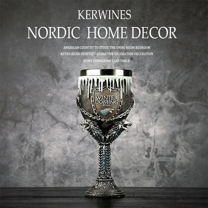 Kerwines Nordic Tankard Wine Mug - Mythical Pieces Q / 600ml