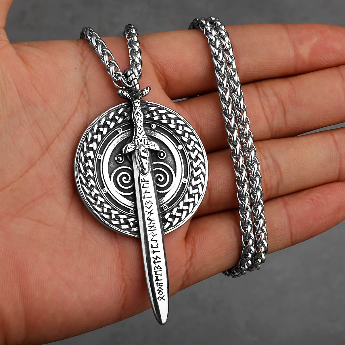 Viking Axe Necklace Pendant - Mythical Pieces Only Pendant / WJ 122
