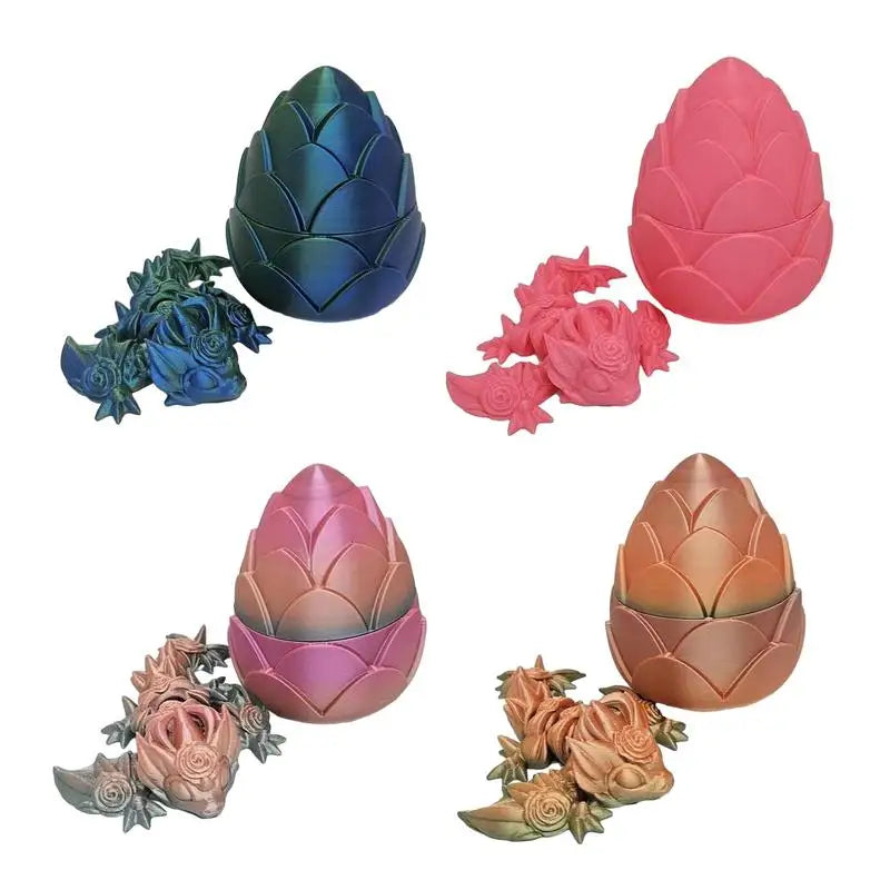 3D Flower Dragon Egg Set