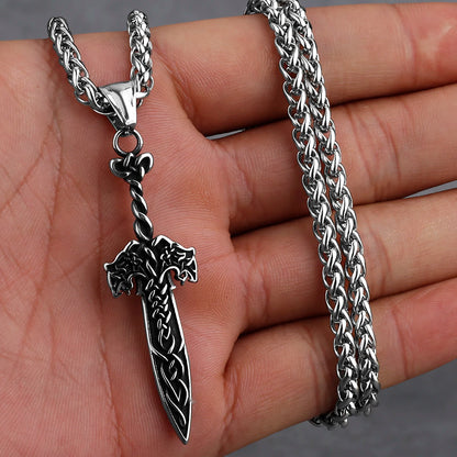Viking Axe Necklace Pendant - Mythical Pieces Only Pendant / WJ 136