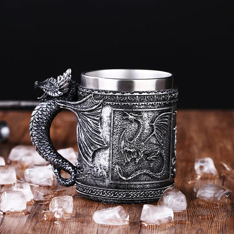 Viking Skull Tankard Mug - Mythical Pieces