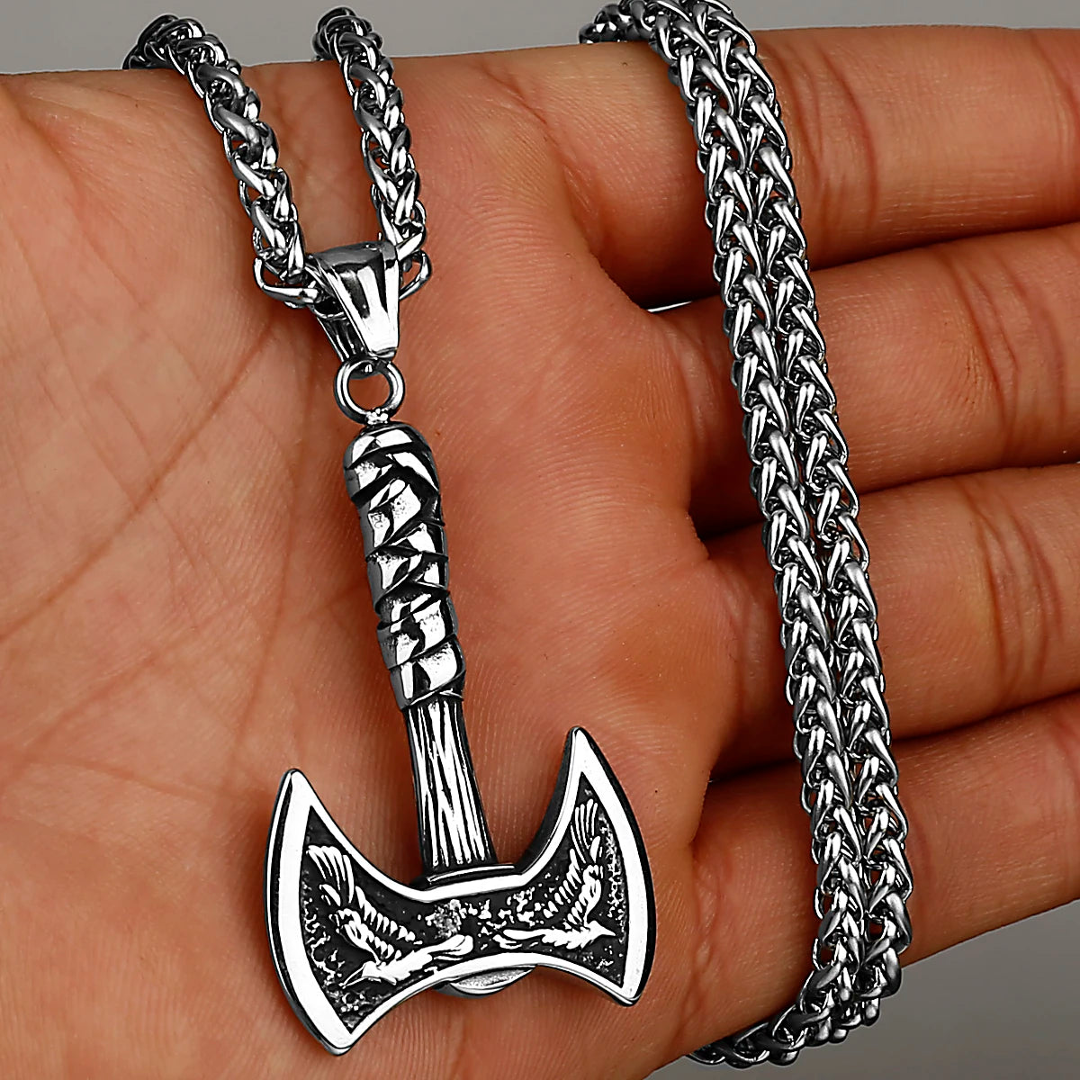 Viking Axe Necklace Pendant - Mythical Pieces Only Pendant / WJ 62