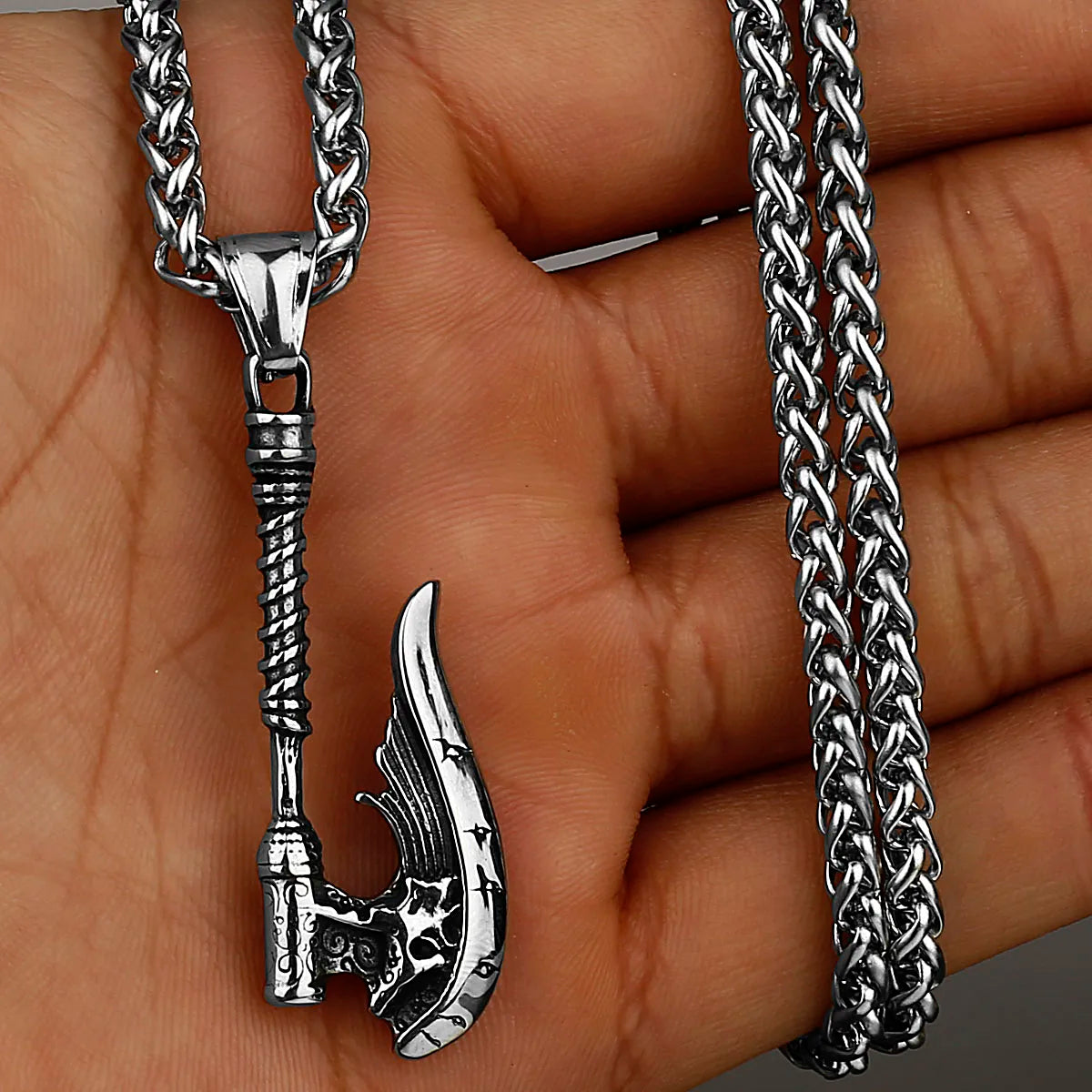 Viking Axe Necklace Pendant - Mythical Pieces Only Pendant / WJ 73