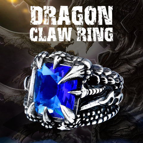 Dragon Claw Stone Ring - Mythical Pieces