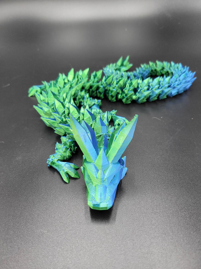 Mythical 3D-Printed Laser Crystal Dragon