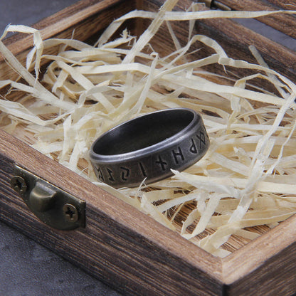 Odin's Runes Ring - Mythical Pieces