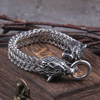 Fenrir's Bite Wolf Bracelets - Mythical Pieces
